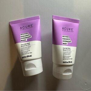Acure Revived Radiance Overnight Masks